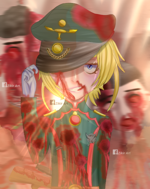 Tanya fan art,gore art