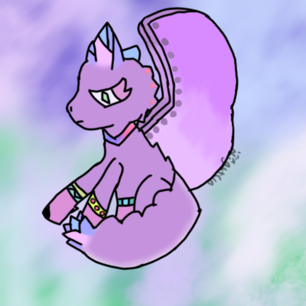 a small crystal