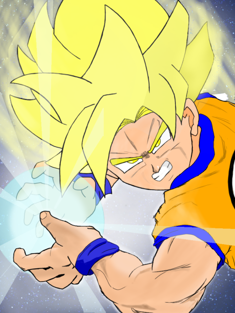 かめはめ波 Ibispaint