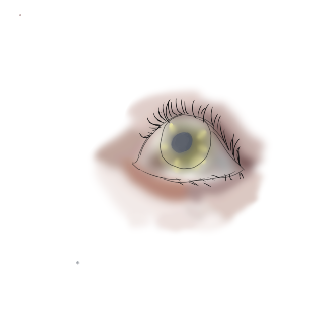 Green eye