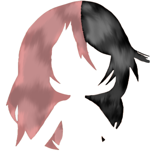 gacha hair