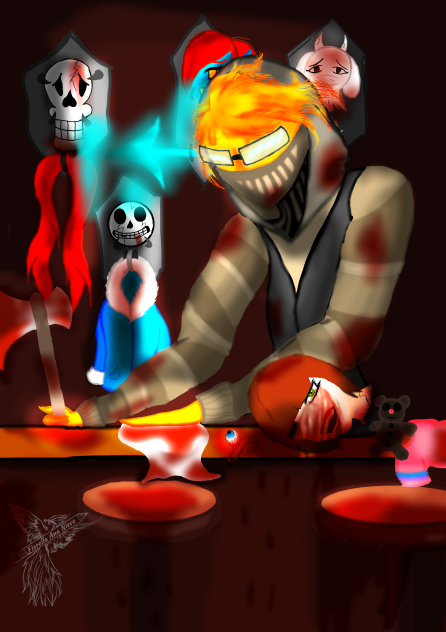 Grillby Ticci Toby