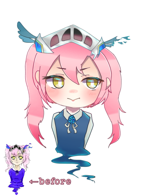 アイビスで最初に描いた作品をリメイク