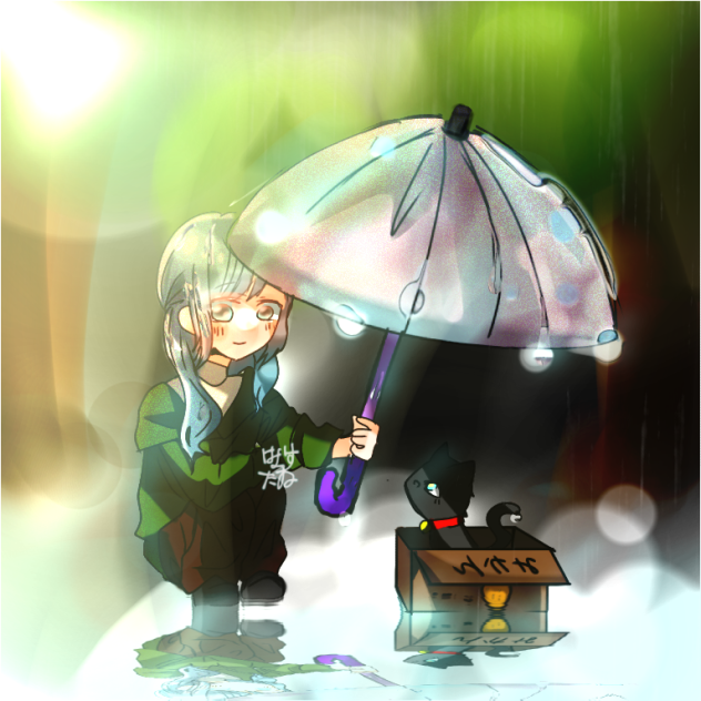 雨上がりの微笑み☔☺️