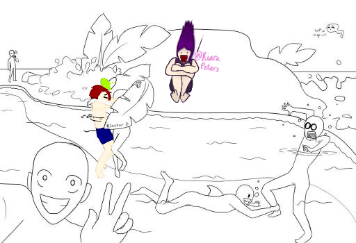 Pool Collab! [Orig Kiara Peters]