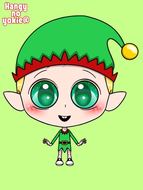my oc elfy hangy no yokie Chrisman