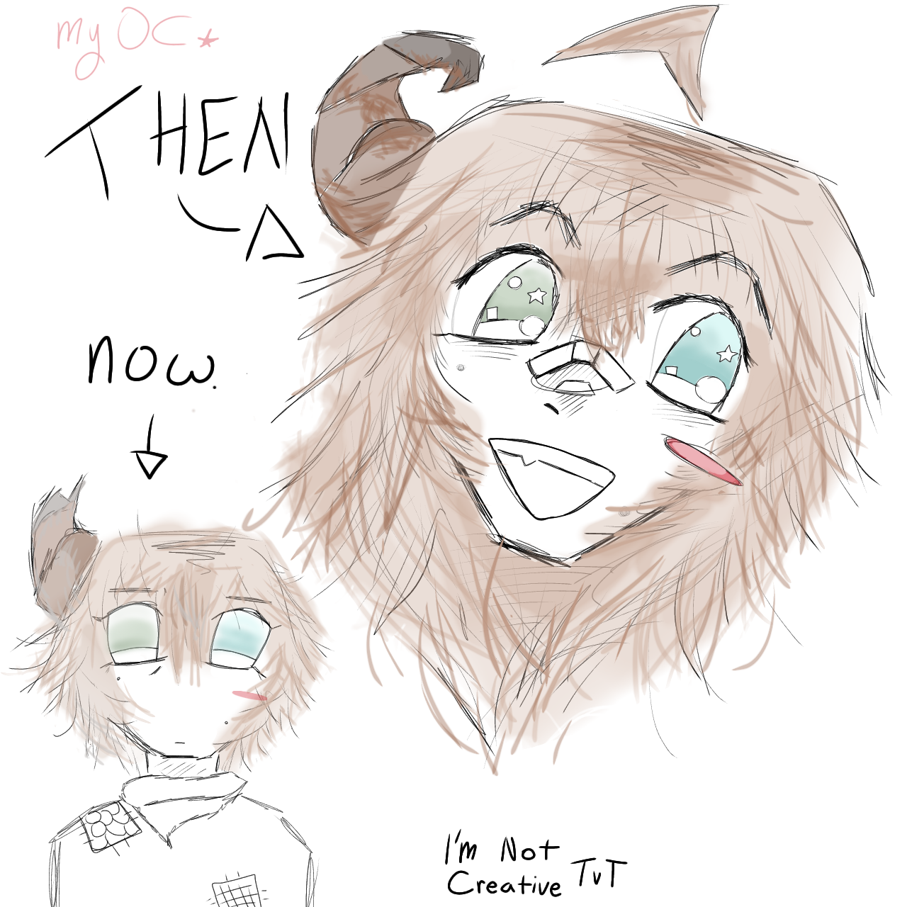 My old OC then vs now - ibisPaint
