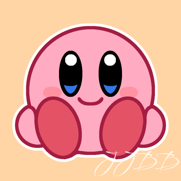 Kirby sticker