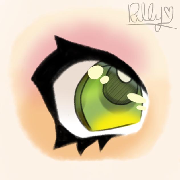 eye #2 green!