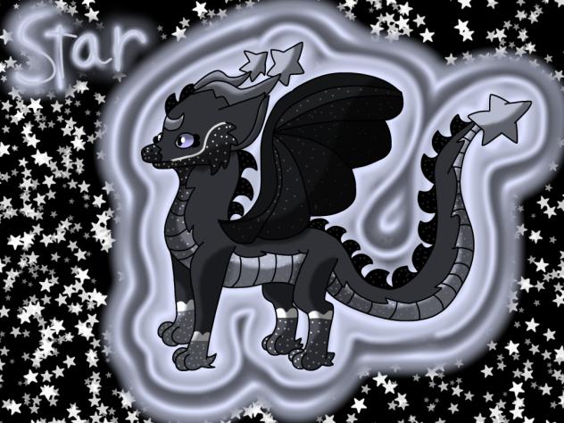Star. She is a Space Dragon. But Silver