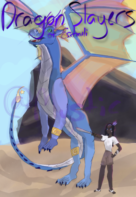 Dragon Slayers — Book Cover Art