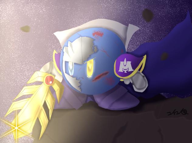 ⚠️ちょい流血注意⚠️メタナイト様…(リメイク)