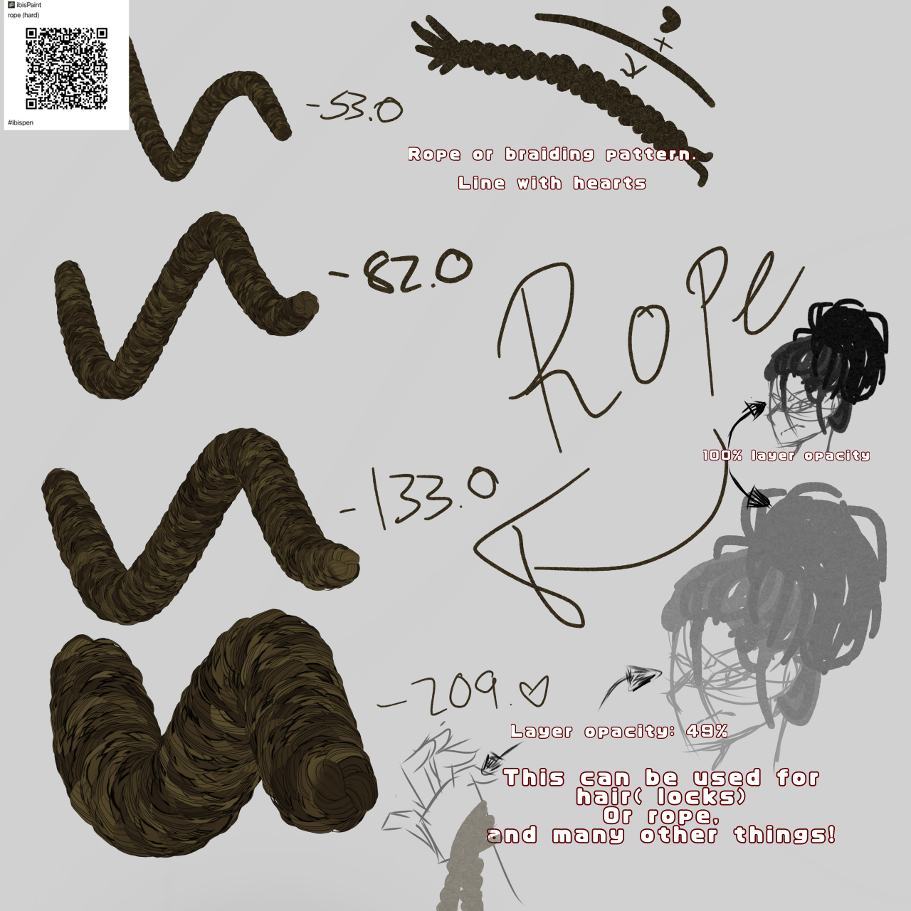 Rope brush ibisPaint