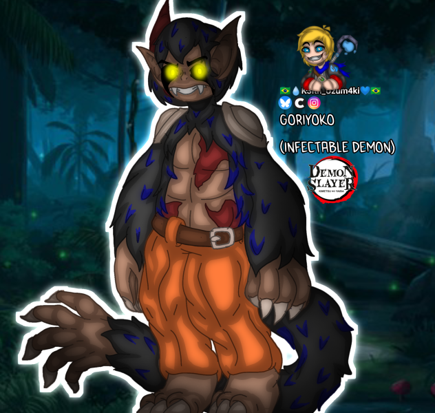 Goriyoko - Infectable Demon - OC