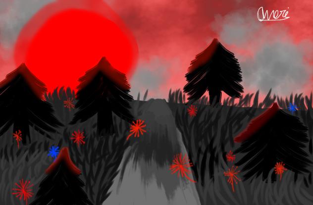 Blood moon