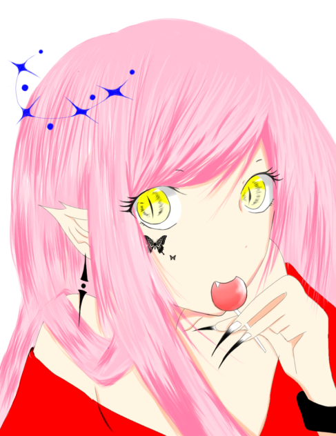 猫目？女の子