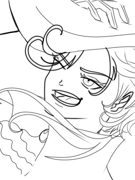 Pirate lineart