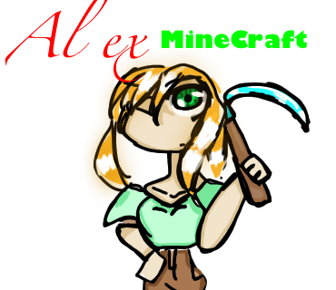 Alex Minecraft Fanart