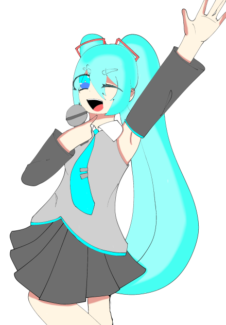 Miku coloring