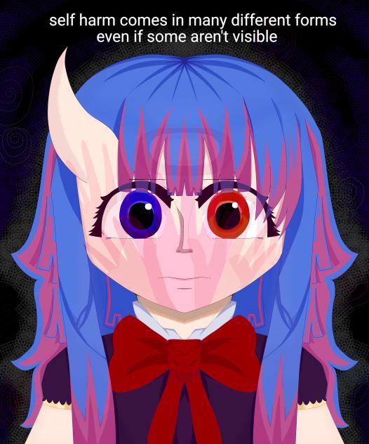 my oc...and self harm