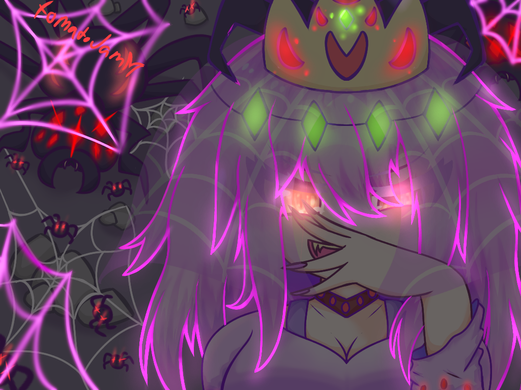 spider infestation - ibisPaint