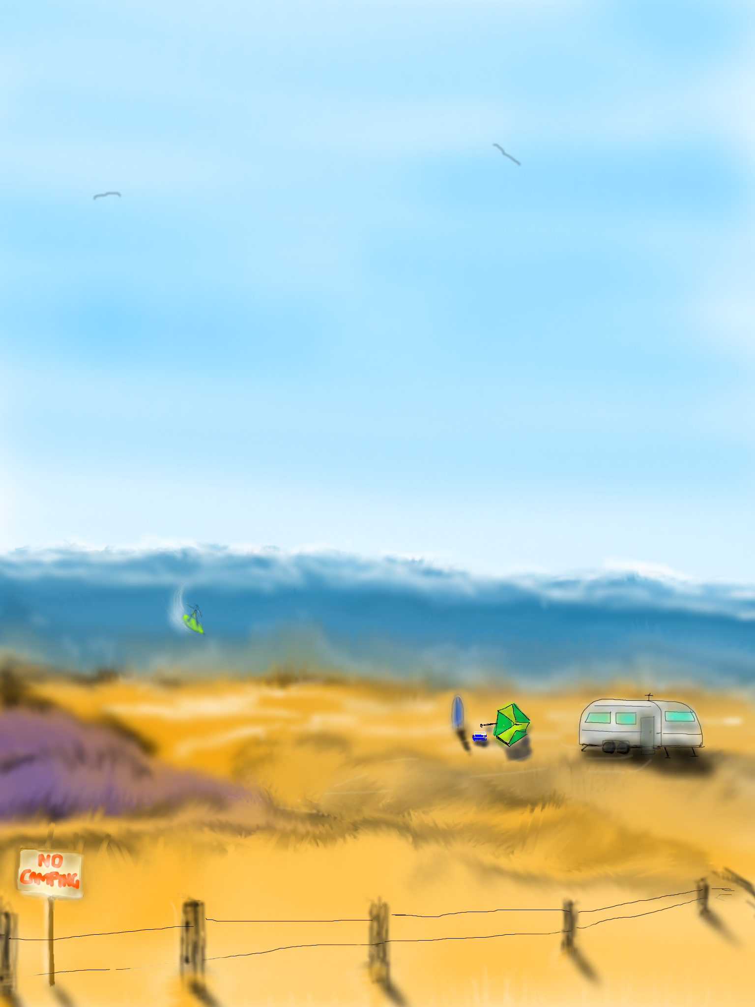 no camping - ibisPaint