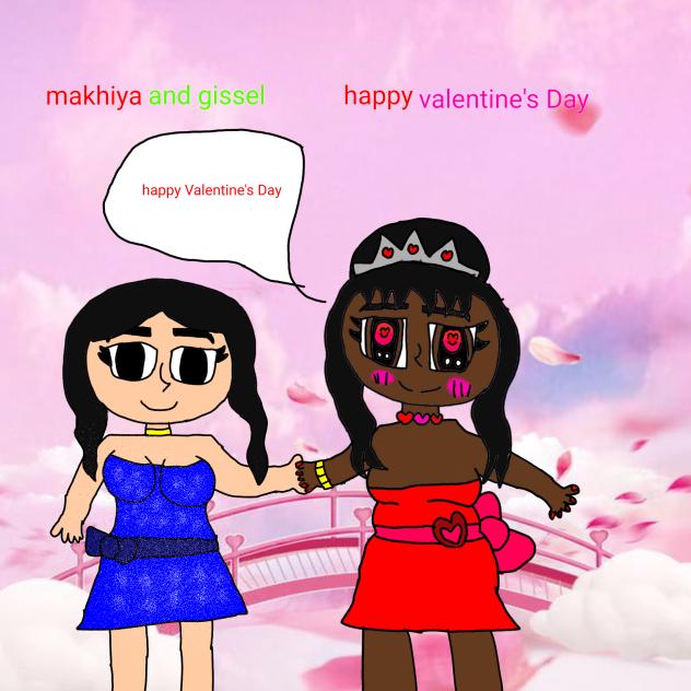 me and my best friend gissel