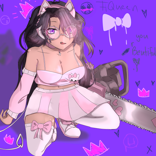My sister's oc in my style
