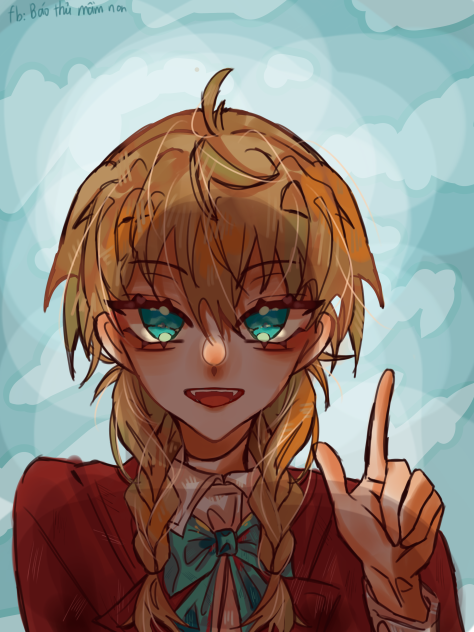 Shijima mei but no glasses 🤡🤡