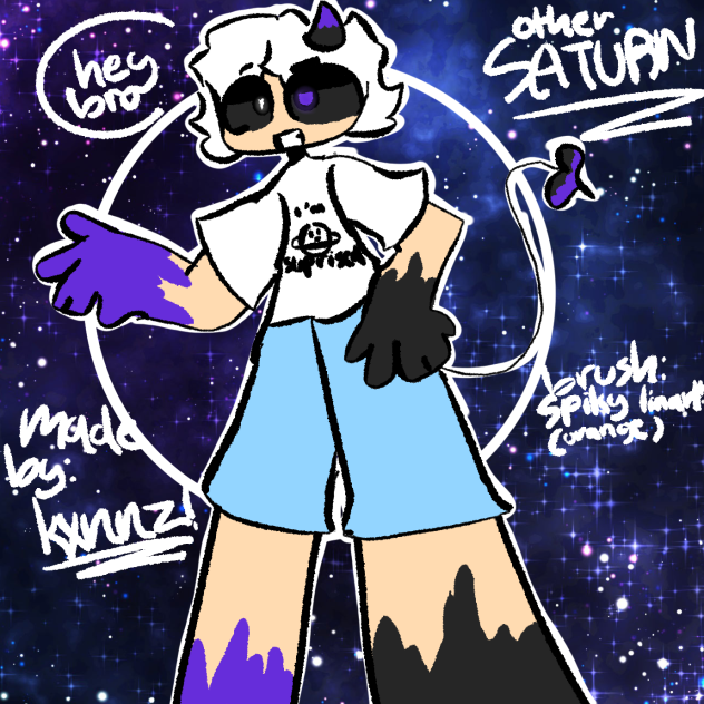 saturn art!🪐