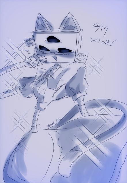 シイナちゃんの誕イラ(過去絵)