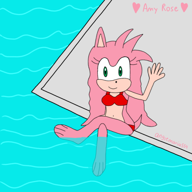 Amy Rose in a Bikini