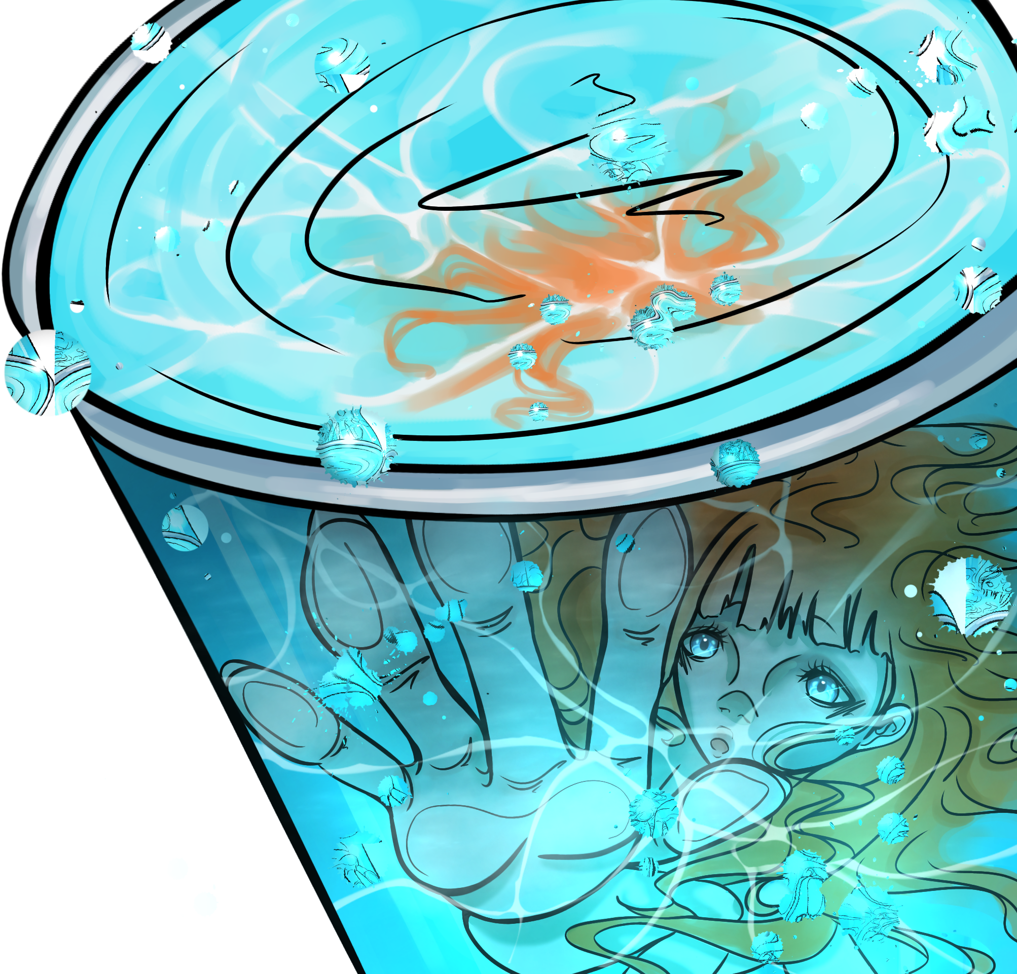 Water study 💦 - ibisPaint