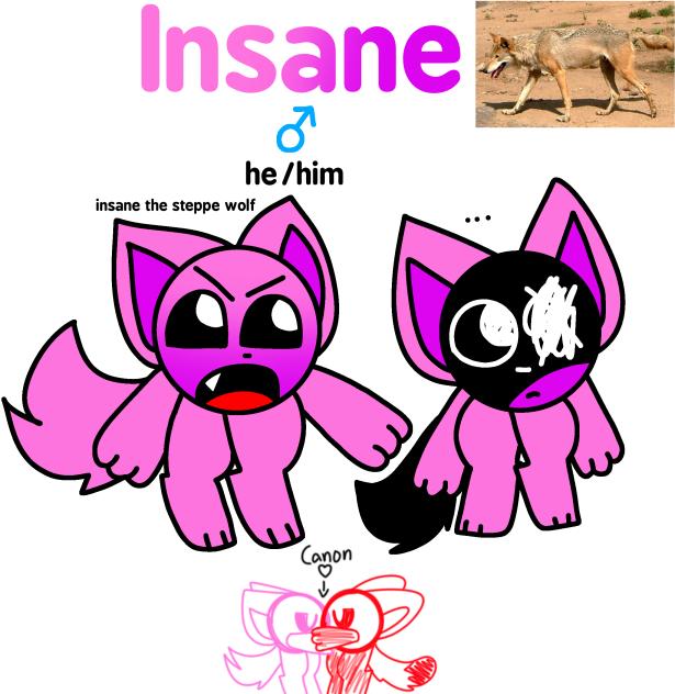 Insane the Steppe Wolf