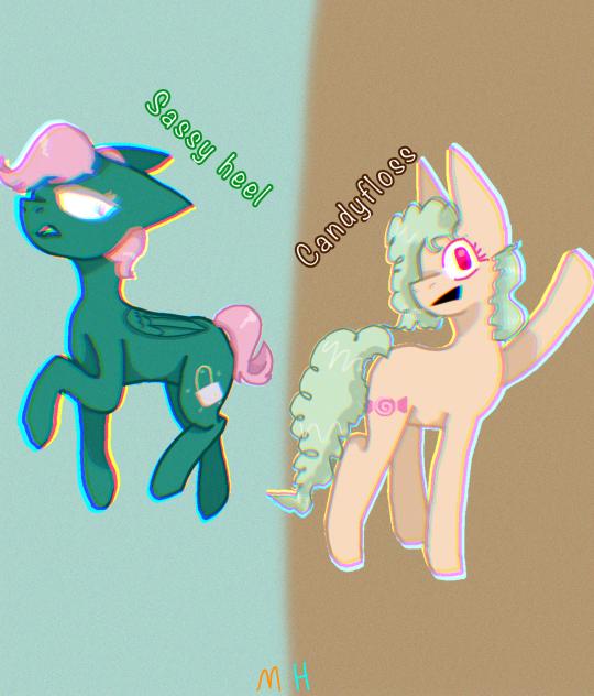Colour mix ponies🎨MLP