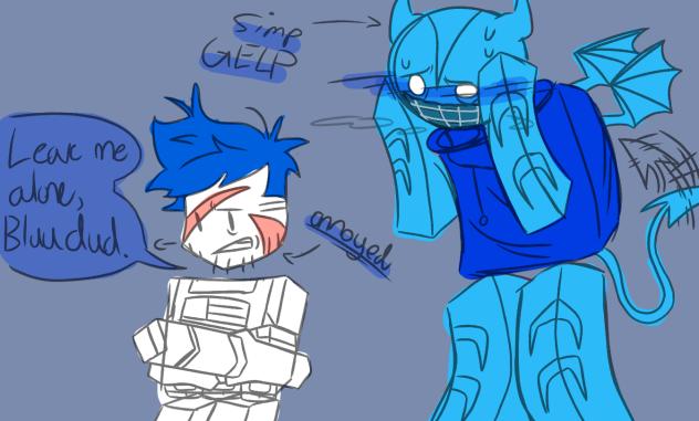 why he simp (NOT A SHIP)