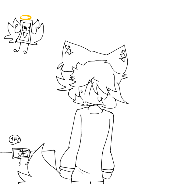 krispee when he uploads a new artwork
