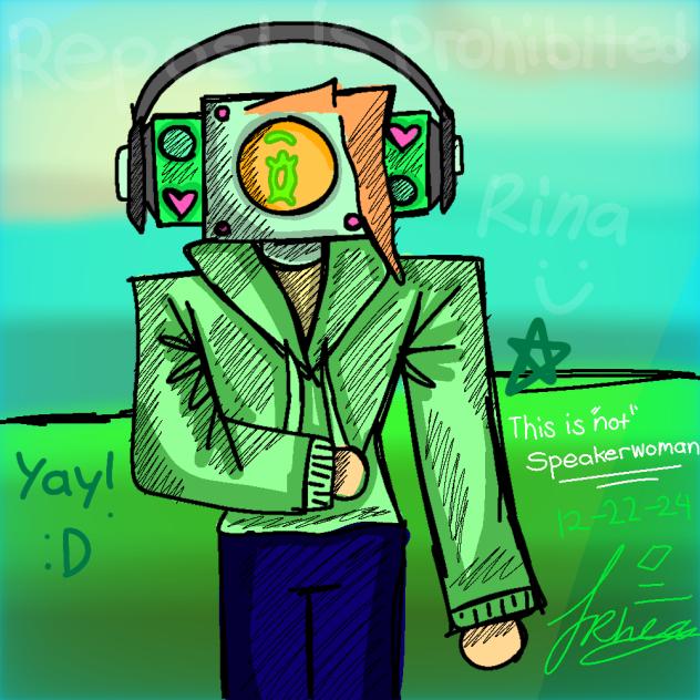 Pookie in a skibidi toilet series....💚🧡