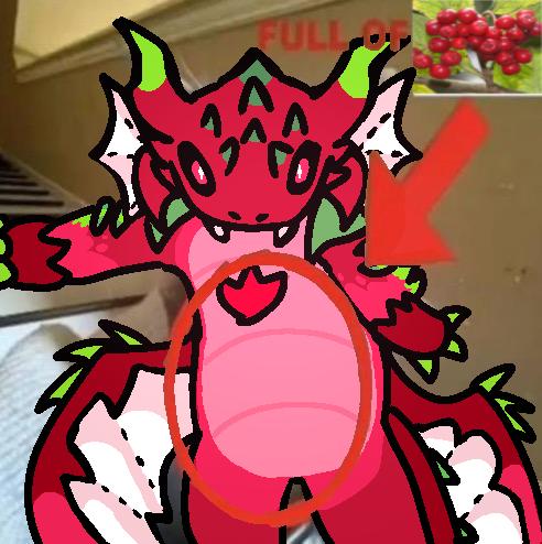 full of hollyberries