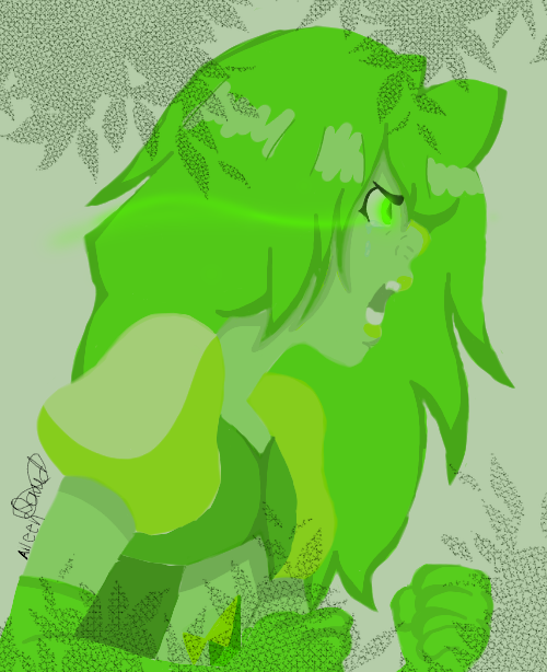 Green Diamond (My OC) Speedpaint