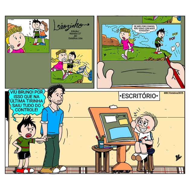 LéoZinho tirinhas n°28