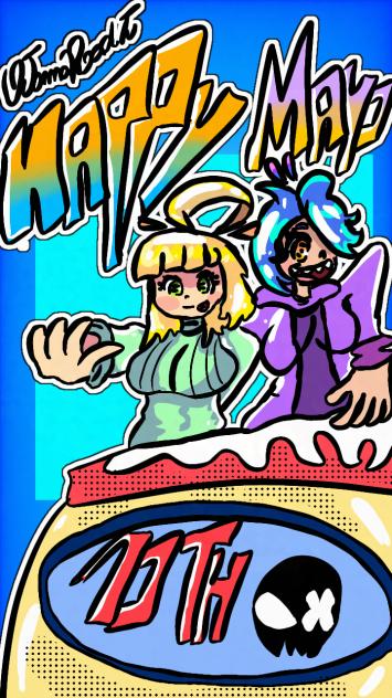 10th Skarpworld Anniversary Fanart