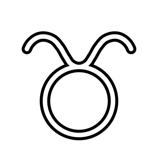 おうし座♉のマーク