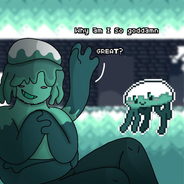 JELLYHEAD OVO (nameless cat)