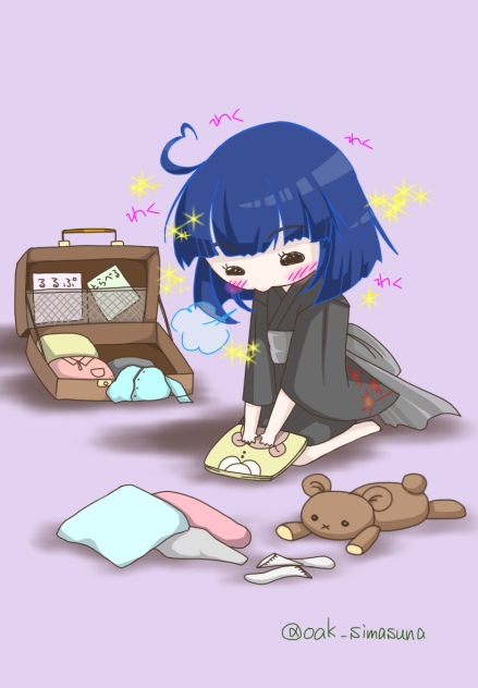 小さいよどみさん「旅支度」