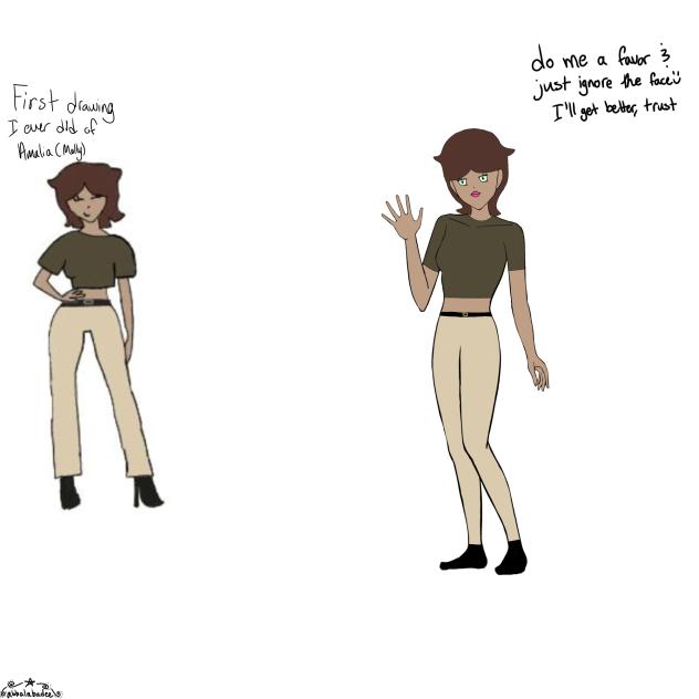 redraw or updated draw of my oc - ibisPaint