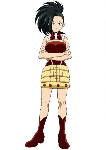 Changing Momo Yaoyorozu's Hero Uniform