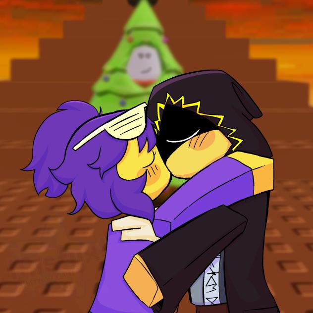 telamon x brighteyes kiss animation hehe