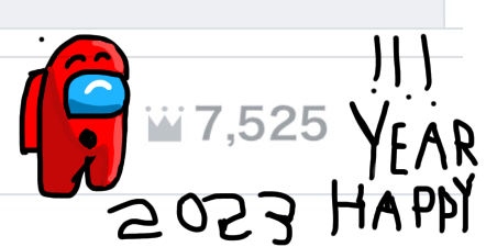 7,525 2023 happy years 🥳🥳🥳🥳