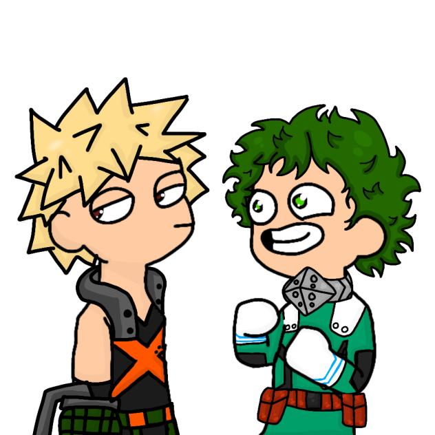 Katsuki Bakugo & Izuku Midoriya